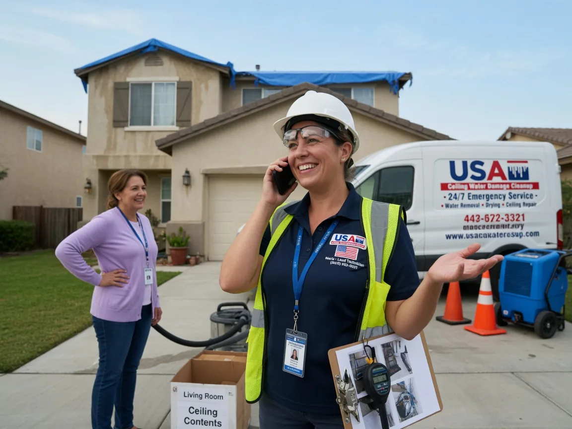 Ceiling Water Damage Restoration Hustle, VA FAQs